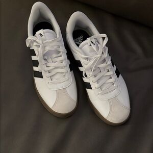adidas White and Black Sneakers
